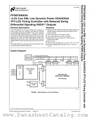 FPD87208 datasheet pdf National Semiconductor