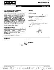 RFD16N06LESM9A datasheet pdf Fairchild Semiconductor