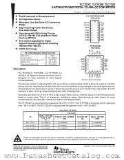 TLC7524IFNR datasheet pdf Texas Instruments