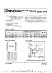 BS616LV8010 datasheet pdf Brilliance Semiconductor
