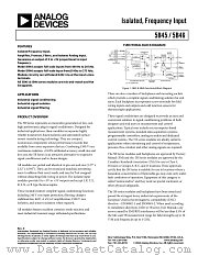5B46-04 datasheet pdf Analog Devices