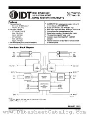 IDT71V321L35J datasheet pdf IDT