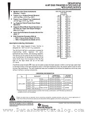 SN74LVC16374AGQLR datasheet pdf Texas Instruments