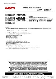 LC863520B datasheet pdf SANYO