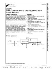 LM2678T-ADJ datasheet pdf National Semiconductor