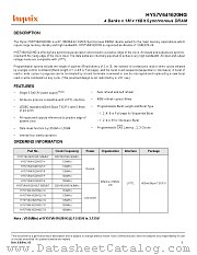 HY57V641620HGT(P)-7(I) datasheet pdf Hynix Semiconductor