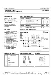 BUK125-50L datasheet pdf Philips