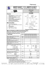 MBRF1040CT datasheet pdf Taiwan Semiconductor