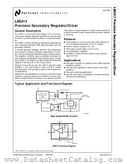 LM3411AM5-3.3 datasheet pdf National Semiconductor