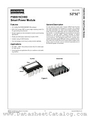 FSBS15CH60 datasheet pdf Fairchild Semiconductor