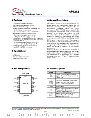 AP1212 datasheet pdf Anachip
