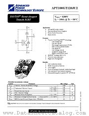 APT100GT120JU2 datasheet pdf Advanced Power Technology