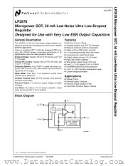 LP2978IM5X-3.8 datasheet pdf National Semiconductor