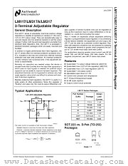 LM117KG MD8 datasheet pdf National Semiconductor