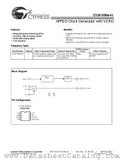 CY241V08A-41 datasheet pdf Cypress