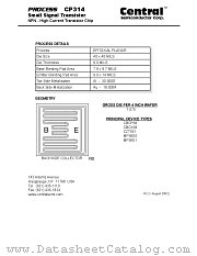 CP314 datasheet pdf Central Semiconductor