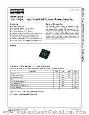 RMPA2455 datasheet pdf Fairchild Semiconductor