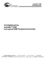 CY7C63231A-SC datasheet pdf Cypress