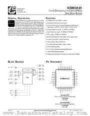 ICS8634-01 datasheet pdf Texas Instruments