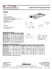 CR50HR datasheet pdf Marktech Optoelectronics