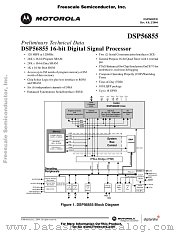 DSP56855 datasheet pdf Freescale (Motorola)
