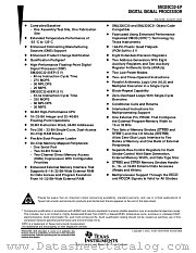 SM320C32 datasheet pdf Texas Instruments