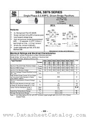 SBT601 datasheet pdf Taiwan Semiconductor