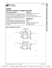 LM2681M6 datasheet pdf National Semiconductor