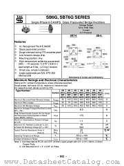 SB603G datasheet pdf Taiwan Semiconductor