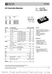 VW2X45-16IO1 datasheet pdf IXYS