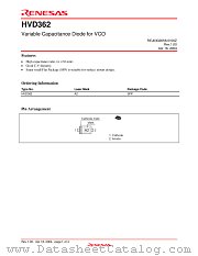 HVD362 datasheet pdf Renesas