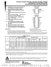TPS7325QDR datasheet pdf Texas Instruments