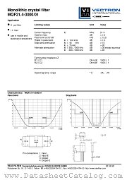 MQF21.4-3000/01 datasheet pdf Vectron