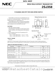 2SJ358-T2 datasheet pdf NEC