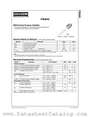 PN3643_D75Z datasheet pdf Fairchild Semiconductor