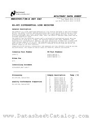 5962-9076602VEA datasheet pdf National Semiconductor