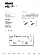 LM556CN datasheet pdf Fairchild Semiconductor
