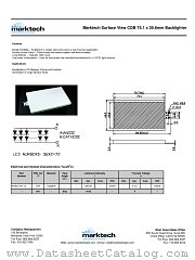 MTBL2129-G datasheet pdf Marktech Optoelectronics