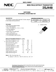 2SJ448(JM) datasheet pdf NEC