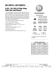 MC10EP31DT datasheet pdf ON Semiconductor