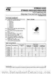 STM6825TWY6F datasheet pdf ST Microelectronics