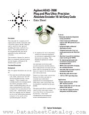 AEAS-7000-1GSG0 datasheet pdf Agilent (Hewlett-Packard)