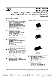 M50FLW040AN5G datasheet pdf ST Microelectronics