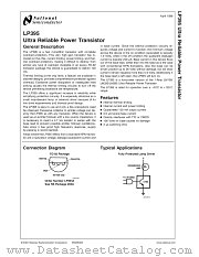 LP395Z datasheet pdf National Semiconductor