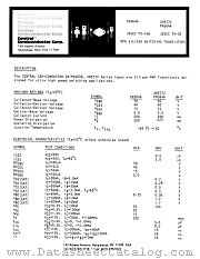 2N5772 datasheet pdf Central Semiconductor