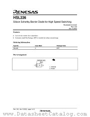 HSL226 datasheet pdf Renesas