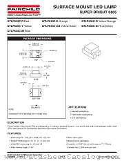 QTLP630COTR datasheet pdf Fairchild Semiconductor