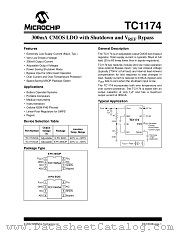 TC1174VOA datasheet pdf Microchip