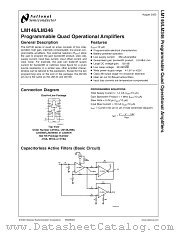 LM346M datasheet pdf National Semiconductor