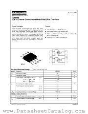 NDS9959_NL datasheet pdf Fairchild Semiconductor